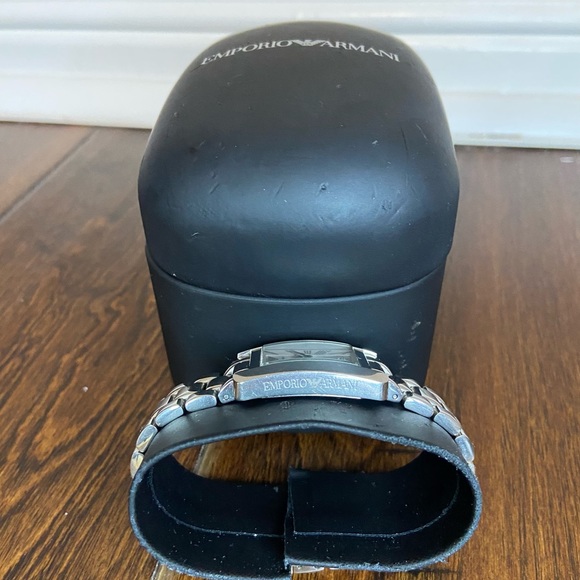 Emporio Armani Silver Women’s Watch with Adjustable Chain - Picture 7 of 11